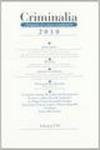 Criminalia. Annuario di scienze penalistiche: 5