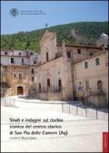 Studi e indagini sul rischio sismico del centro storico di San Pio delle Camere