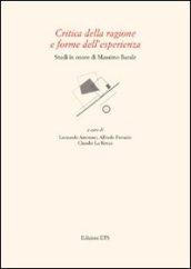 Critica della ragione e forme dell'esperienza. Studi in onore di Massimo Barale