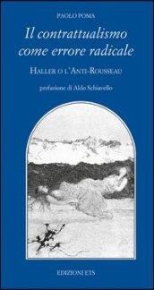 Il contrattualismo come errore radicale. Haller o l'Anti Rousseau