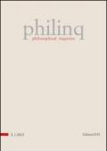 Philinq. Philosophical inquiries (2013). 1.