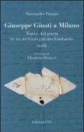 Giuseppe Giusti a Milano. Tracce del poeta in un archivio privato lombardo