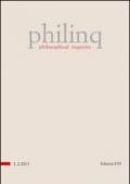 Philinq. Philosophical inquiries (2013). 2.