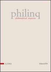 Philinq. Philosophical inquiries (2013). 2.