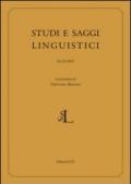 Studi e saggi linguistica (2013). Ediz. italiana e inglese. 2.