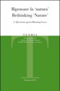 Teoria. Rivista di filosofia (2014). 1.Ripensare la «natura». Questioni aperte