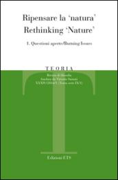 Teoria. Rivista di filosofia (2014). 1.Ripensare la «natura». Questioni aperte