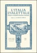 L'Italia dialettale. Rivista di dialettologia italiana. 74.