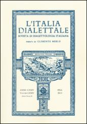 L'Italia dialettale. Rivista di dialettologia italiana. 74.