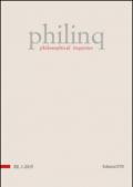 Philinq. Philosophical inquiries (2015). 1.