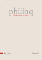 Philinq. Philosophical inquiries (2015). 1.