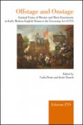 Offstage and onstage. Liminal forms of theatre and their enactments in early modern english drama to the licensing act (1737)