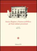 Antico regime e finanza pubblica: gli stati preunitari italiani