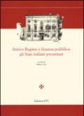 Antico regime e finanza pubblica: gli stati preunitari italiani