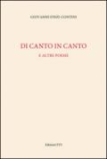 Di canto in canto e altre poesie