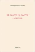 Di canto in canto e altre poesie