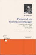 Problemi di una sociologia del linguaggio. Gli appunti di F. Kersten del corso 423-G (1958-1959)