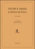 Studi e saggi linguistici (2016). 1.