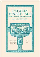 L'Italia dialettale. Rivista di dialettologia italiana (2016): 77
