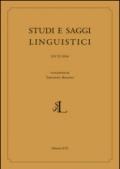 Studi e saggi linguistici (2016). 2.