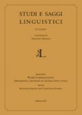 Studi e saggi linguistici (2017). 2.