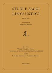 Studi e saggi linguistici (2017). 2.