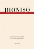 Dioniso. Rivista di studi sul teatro antico (2017). Vol. 7