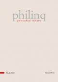 Philinq. Philosophical inquiries (2018). Vol. 2
