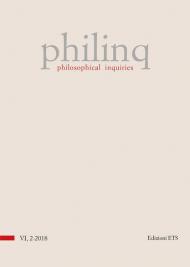 Philinq. Philosophical inquiries (2018). Vol. 2