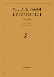 Studi e saggi linguistici (2018). Vol. 2