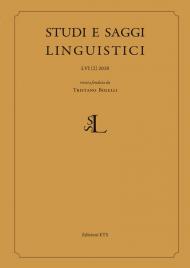 Studi e saggi linguistici (2018). Vol. 2