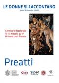 Le donne si raccontano. Preatti. Atti del Seminario Nazionale (Firenze, 10-11 maggio 2019)