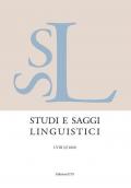 Studi e saggi linguistici (2020). Vol. 2