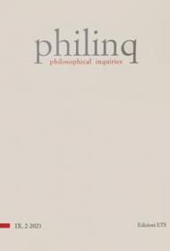 Philinq. Philosophical inquiries (2021). Vol. 2