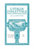 L' Italia dialettale. Rivista di dialettologia italiana (2022). Vol. 83