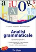 Analisi grammaticale. Quaderno operativo. Per la Scuola media. Con espansione online