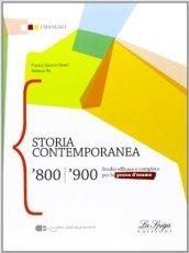 Storia contemporanea '800-'900.