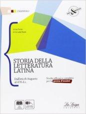 Storia della letteratura latina. Dall'età di Augusto al 476 d.C. Per le Scuole superiori. Con espansione online