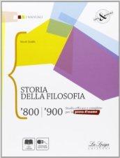 Storia della filosofia '800/'900. Con espansione online