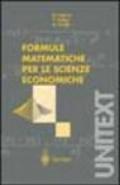 Formule matematiche per le scienze economiche