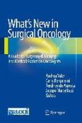 What's new in surgical oncology. A guide for surgeons in training and medical/radiation oncologists