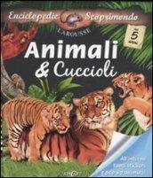 Animali & cuccioli. Con adesivi. Ediz. illustrata