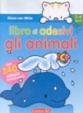 Gioca con Micio. Libro di adesivi. Gli animali