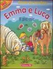 Emma e Luca. Il picnic. Storie da incollare