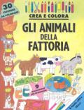 Gli animali della fattoria. Crea e colora