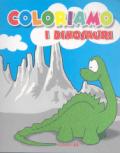 Coloriamo i dinosauri. Ediz. illustrata