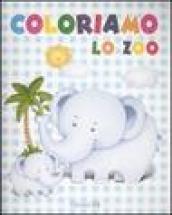 Coloriamo lo zoo. Elefante. Ediz. illustrata