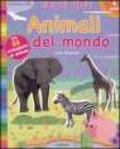 Animali del mondo. Con adesivi