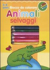 Gli animali selvaggi. Ediz. illustrata. Con gadget