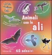 Animali con le ali. Con adesivi. Ediz. illustrata